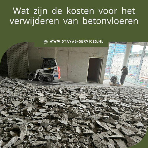 Kosten betonvloer verwijderen